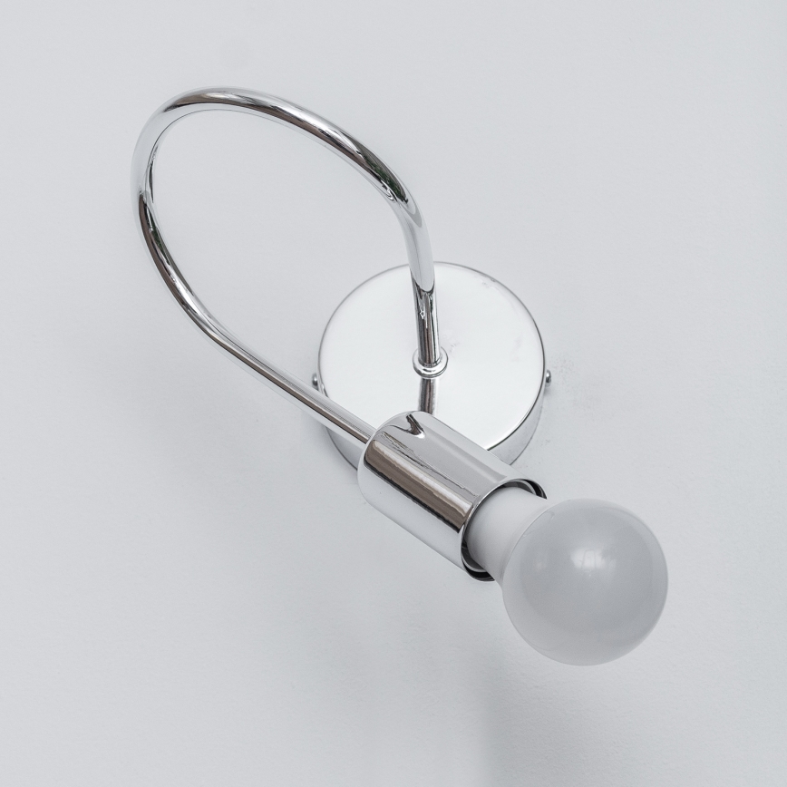 Zidna svjetiljka OXFORD 1xE27/15W/230V sjajni krom