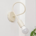 Zidna svjetiljka OXFORD 1xE27/15W/230V u krem boji