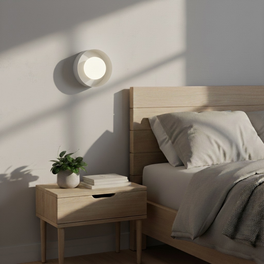 Zidna svjetiljka OZZY 1xG9/8W/230V bijela