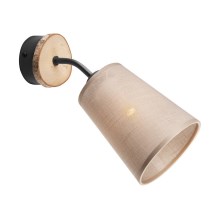 Zidna svjetiljka PACO 1xE14/40W/230V breza