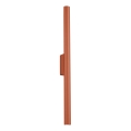 Zidna svjetiljka PASTELO 2xG9/8W/230V crvena