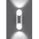 Zidna svjetiljka PENNE 30 1xG9/40W/230V bijela