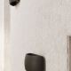 Zidna svjetiljka PONTIUS 1xG9/60W/230V crna