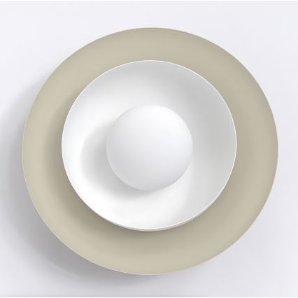 Zidna svjetiljka POPPI 1xG9/8W/230V bež/bijela