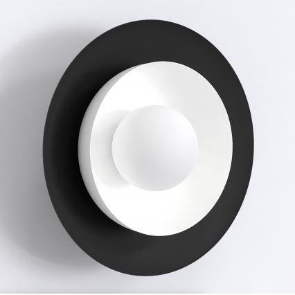 Zidna svjetiljka POPPI 1xG9/8W/230V crna/bijela