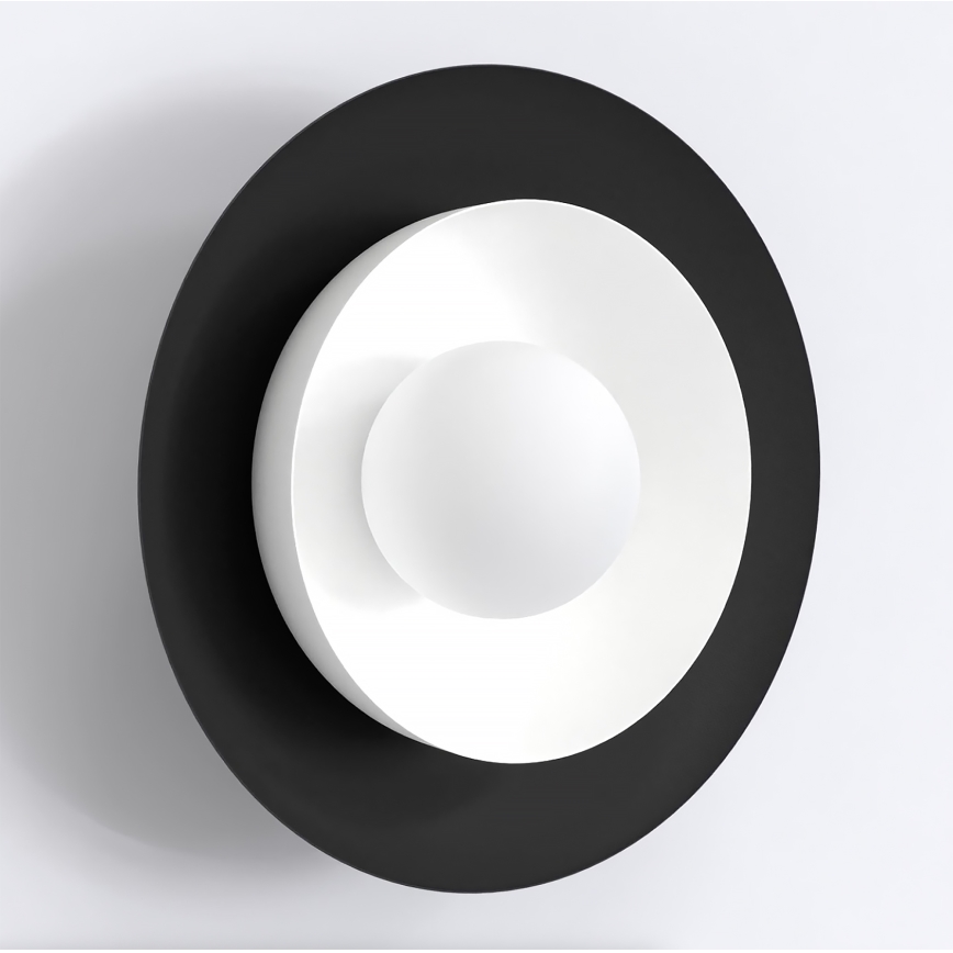 Zidna svjetiljka POPPI 1xG9/8W/230V crna/bijela