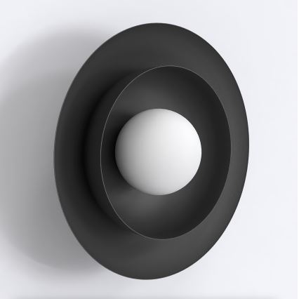 Zidna svjetiljka POPPI 1xG9/8W/230V crna