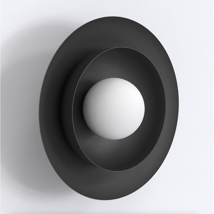 Zidna svjetiljka POPPI 1xG9/8W/230V crna