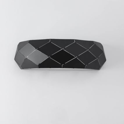 Zidna svjetiljka REUS 1xE27/40W/230V crna