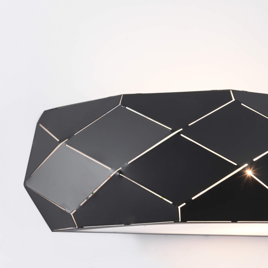 Zidna svjetiljka REUS 1xE27/40W/230V crna