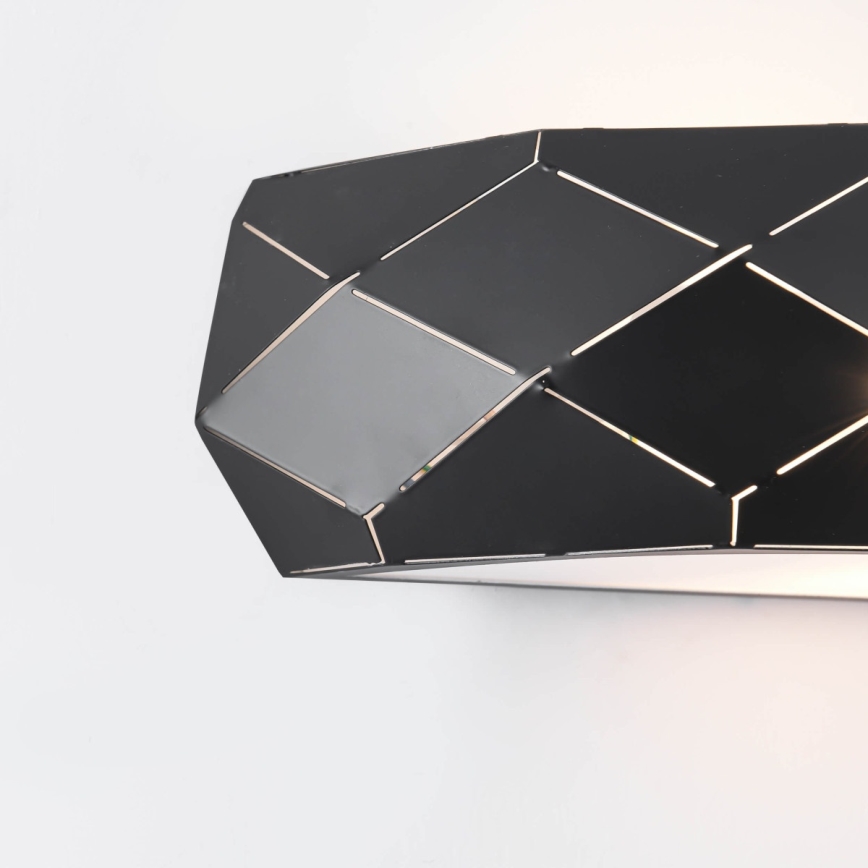 Zidna svjetiljka REUS 1xE27/40W/230V crna