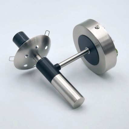 Zidna svjetiljka ROLLO 1xE14/5W/230V mat krom/dimna