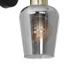 Zidna svjetiljka ROMA BLACK 1xE27/60W/230V