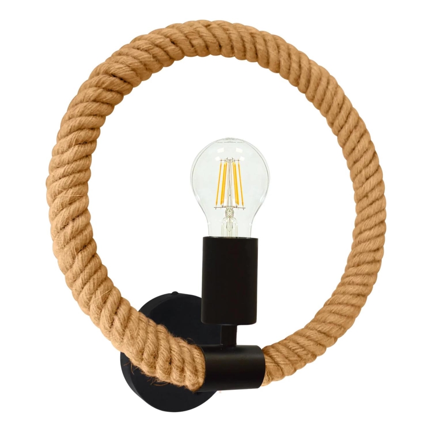 Zidna svjetiljka ROPE ARTHUR 1xE27/12W/230V