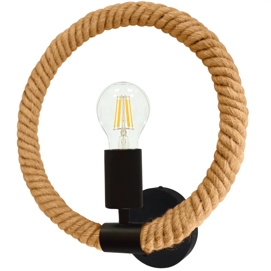 Zidna svjetiljka ROPE ARTHUR 1xE27/12W/230V