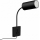 Zidna svjetiljka s USB-om PUNTO 1xGU10/9W/230V crna