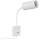 Zidna svjetiljka s USB priključkom PUNTO 1xGU10/9W/230V bijela