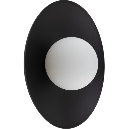 Zidna svjetiljka SLATE 1xG9/8W/230V pr. 28 cm crna