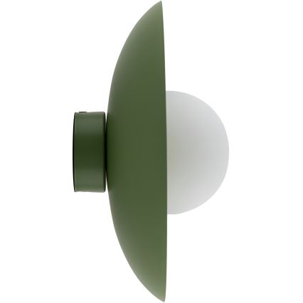 Zidna svjetiljka SLATE 1xG9/8W/230V pr. 28 cm zelena
