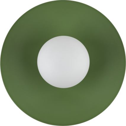 Zidna svjetiljka SLATE 1xG9/8W/230V pr. 28 cm zelena