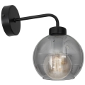 Zidna svjetiljka SOFIA 1xE27/60W/230V crna
