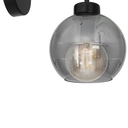 Zidna svjetiljka SOFIA 1xE27/60W/230V crna