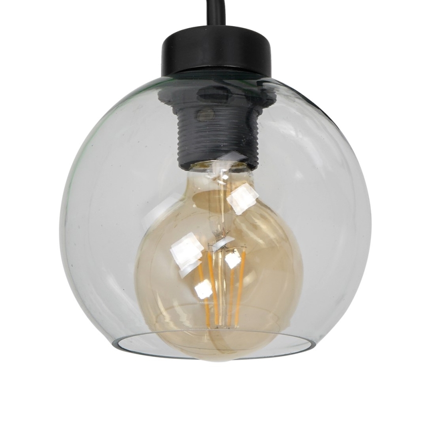 Zidna svjetiljka SOFIA 1xE27/60W/230V prozirna