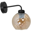 Zidna svjetiljka SOFIA 1xE27/60W/230V smeđa