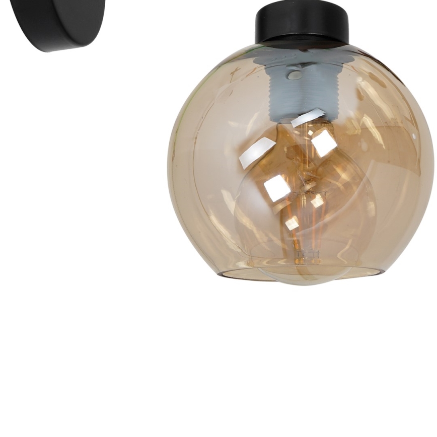 Zidna svjetiljka SOFIA 1xE27/60W/230V smeđa