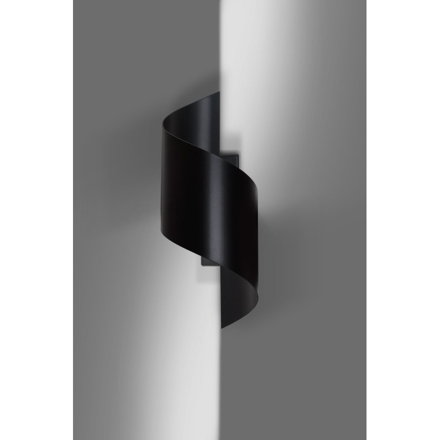 Zidna svjetiljka SPINER 1xG9/8W/230V crna