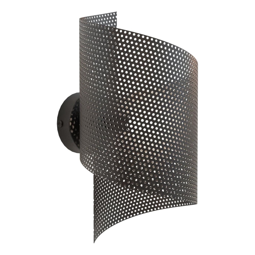 Zidna svjetiljka SPIRAL 1xG9/8W/230V crna
