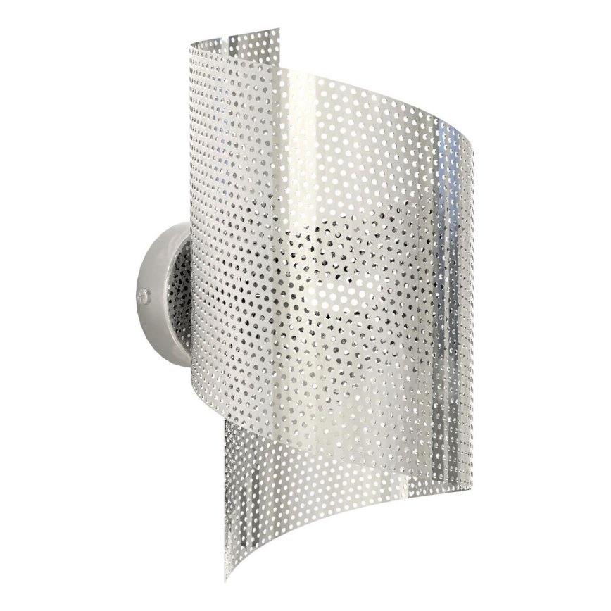 Zidna svjetiljka SPIRAL 1xG9/8W/230V mat krom