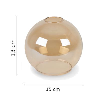 Zidna svjetiljka STAR 1xE27/60W/230V crna/dimna bež