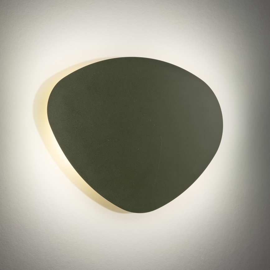 Zidna svjetiljka STONE 2xG9/8W/230V 30x39 cm zelena