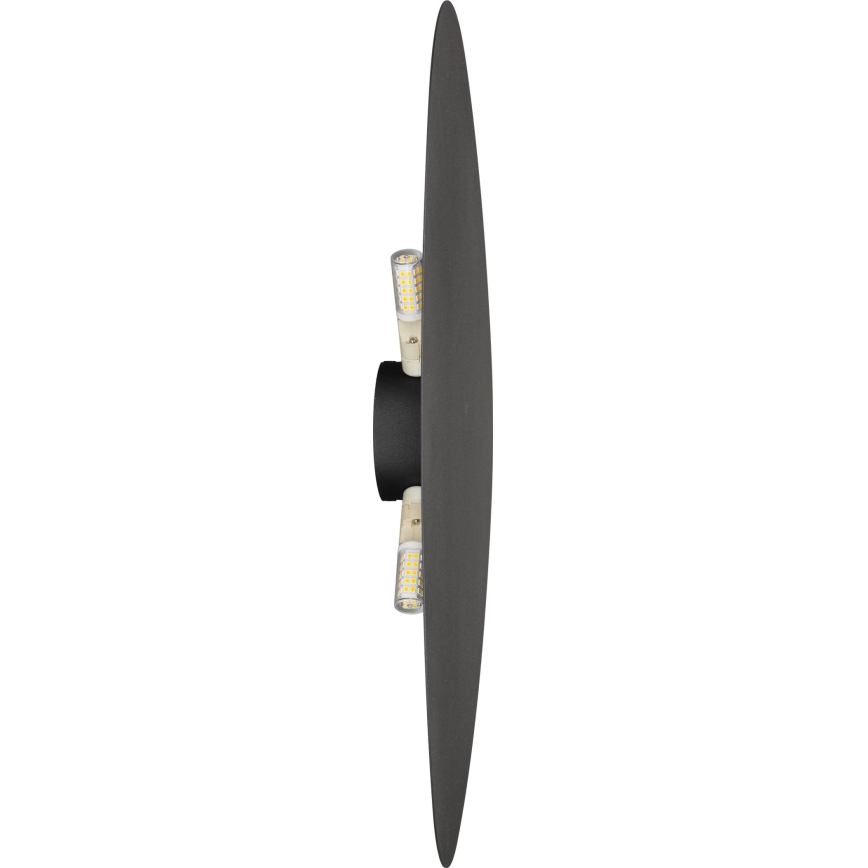 Zidna svjetiljka STONE 3xG9/8W/230V 37x49 cm crna