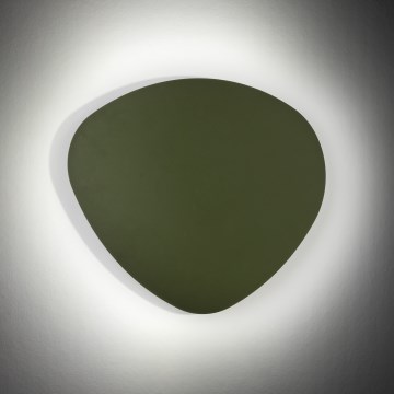 Zidna svjetiljka STONE 3xG9/8W/230V 37x49 cm zelena