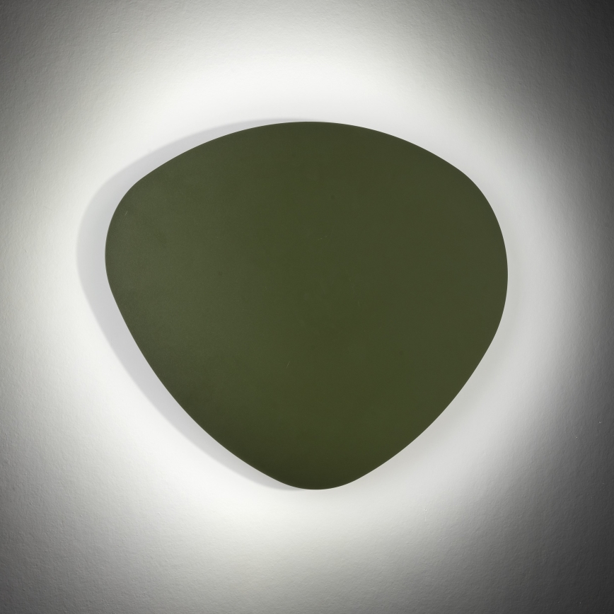 Zidna svjetiljka STONE 3xG9/8W/230V 37x49 cm zelena