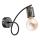 Zidna svjetiljka TANGO 1xE27/15W/230V crna