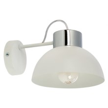 Zidna svjetiljka TEDI 1xE27/60W/230V bijela/krom
