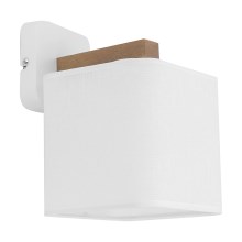 Zidna svjetiljka TORA 1xE27/15W/230V bijela