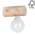 Zidna svjetiljka TRABO 1xE27/25W/230V – FSC certificirano