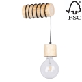 Zidna svjetiljka TRABO 1xE27/60W/230V – FSC certificirano