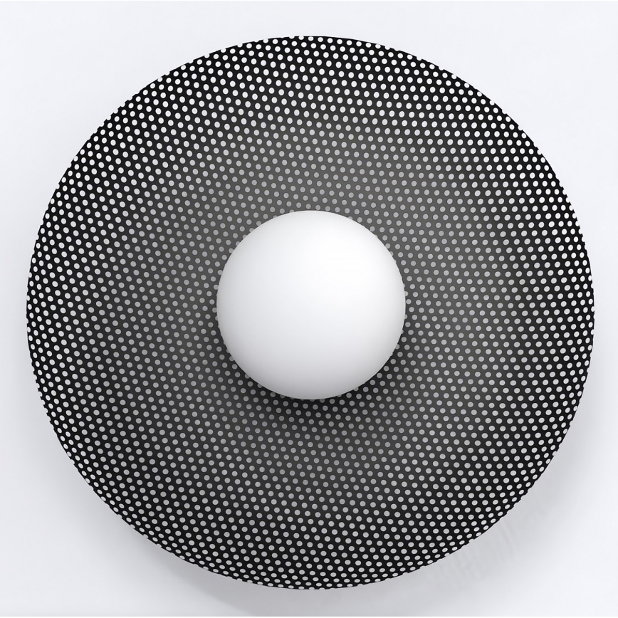 Zidna svjetiljka VIBEZ 1xG9/8W/230V crna