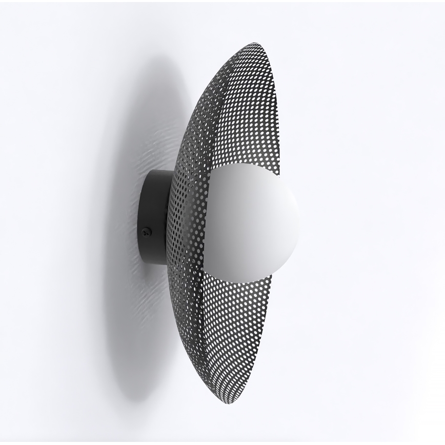 Zidna svjetiljka VIBEZ 1xG9/8W/230V crna