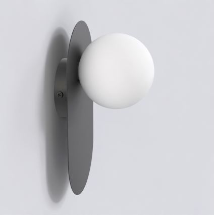 Zidna svjetiljka VIVA 1xG9/8W/230V crna