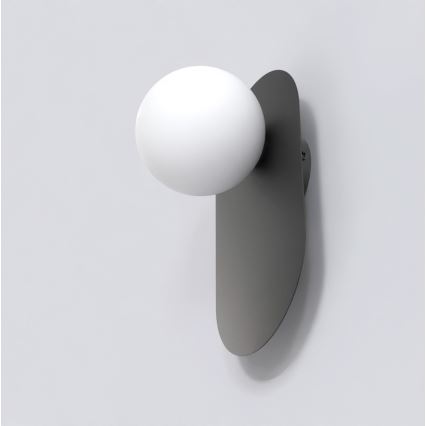 Zidna svjetiljka VIVA 1xG9/8W/230V crna