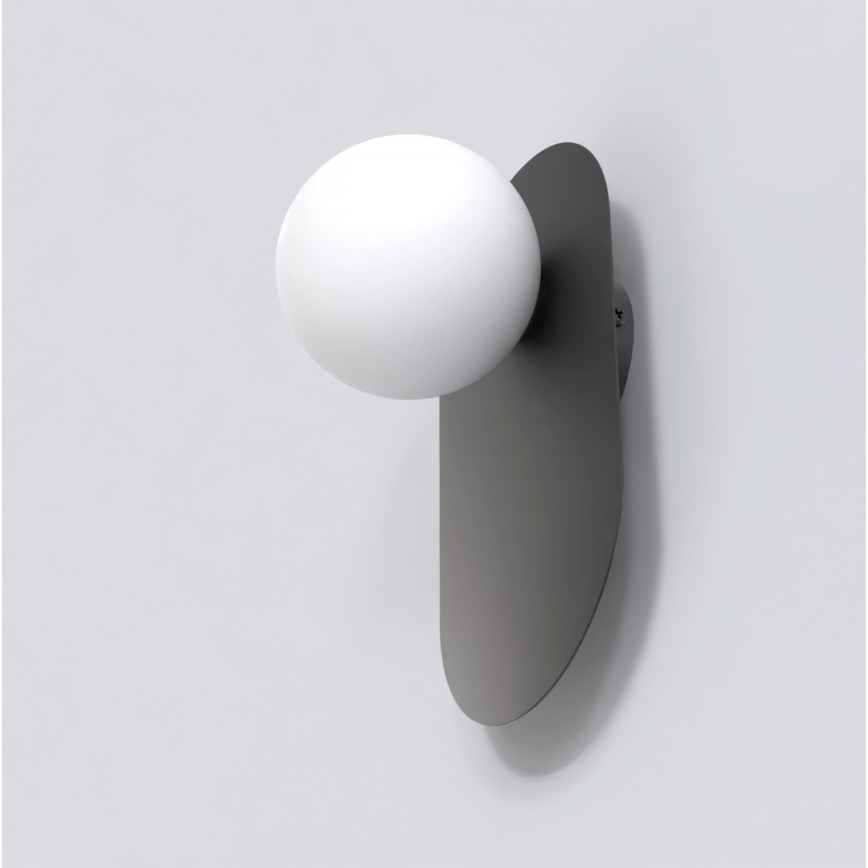 Zidna svjetiljka VIVA 1xG9/8W/230V crna