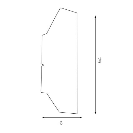 Zidna svjetiljka WALL 2xGU10/8W/230V bijela