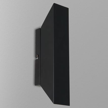 Zidna svjetiljka WALL 2xGU10/8W/230V crna
