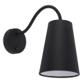 Zidna svjetiljka WIRE BLACK 1xE27/60W/230V